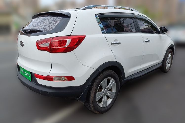 Used Kia Sportage R 2014 2.0L Automatic Two-Wheel Drive GLS Trim Rear Right 45 Deg