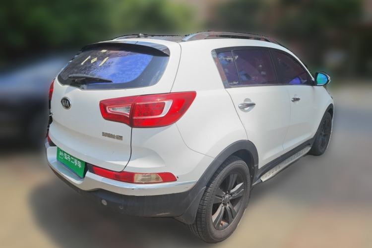 Used Kia Sportage R 2014 2.0L Automatic Two-Wheel Drive GLS Trim Rear Right 45 Deg