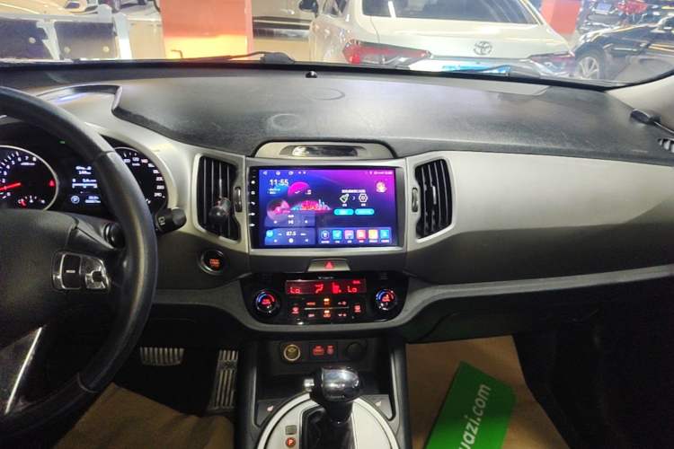 Used Kia Sportage R 2015 2.0L Automatic Two-Wheel Drive DLX Model Audio And AC Panel