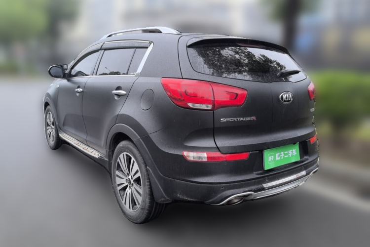 Used Kia Sportage R 2015 2.0L Automatic Two-Wheel Drive DLX Model Rear Left 45 Deg
