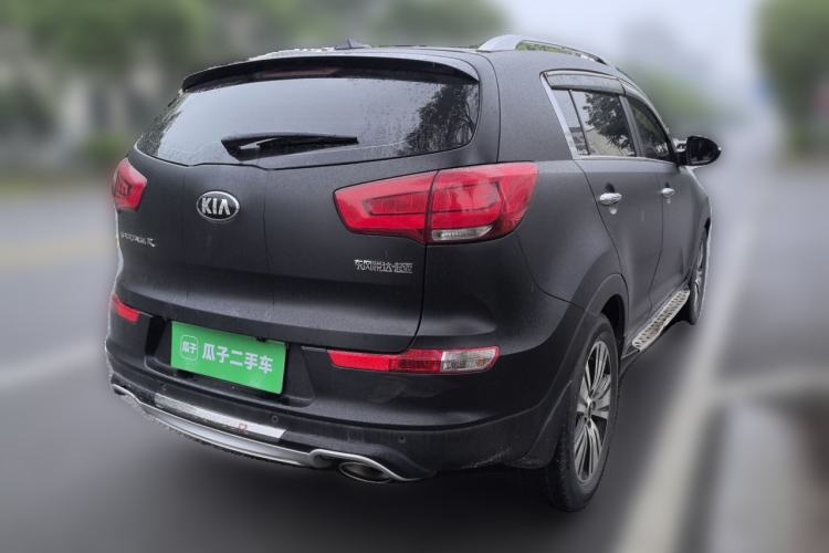 Used Kia Sportage R 2015 2.0L Automatic Two-Wheel Drive DLX Model Rear Right 45 Deg
