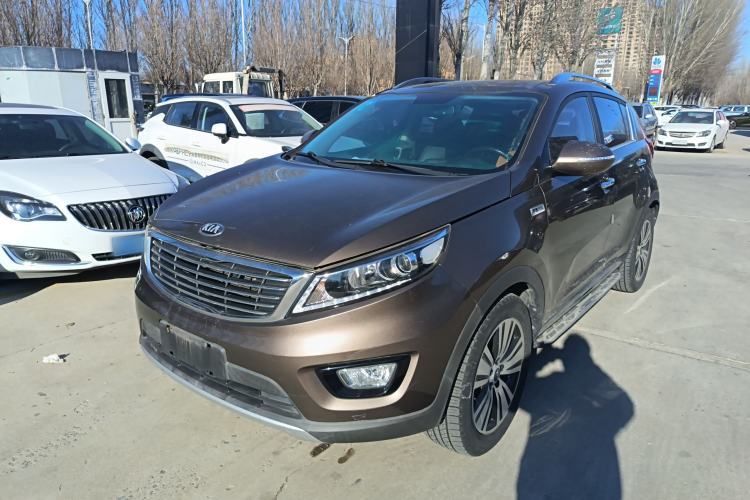Used Kia Sportage R 2015 2.0L Automatic Two-Wheel Drive DLX Model Guazi used car, China used car export, Used car for sale, Used cars, Cheapest cars for sale