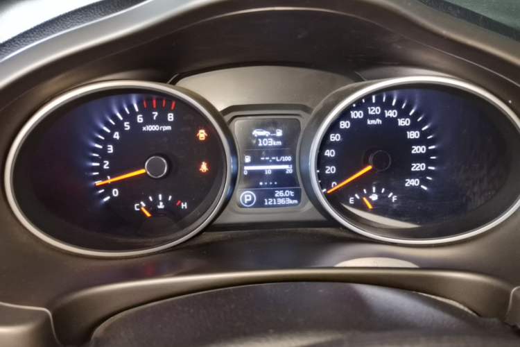 Used Kia Sportage R 2015 2.0L Automatic Two-Wheel Drive DLX Model Instrument Cluster