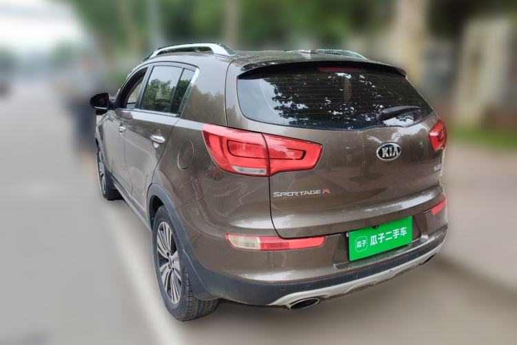 Used Kia Sportage R 2015 2.0L Automatic Two-Wheel Drive DLX Model Rear Left 45 Deg