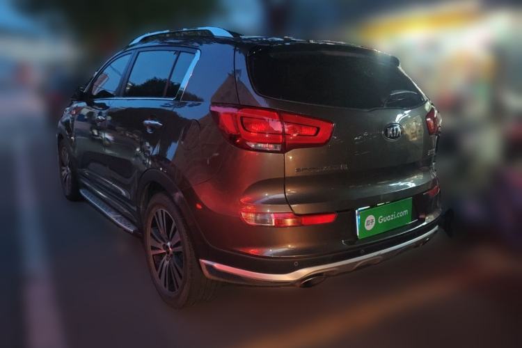 Used Kia Sportage R 2015 2.0L Automatic Two-Wheel Drive DLX Model Rear Left 45 Deg
