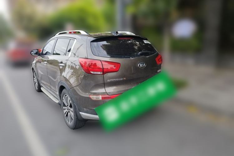 Used Kia Sportage R 2015 2.0L Automatic Two-Wheel Drive DLX Model Rear Left 45 Deg