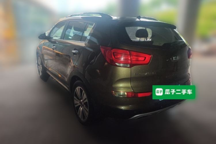Used Kia Sportage R 2015 2.0L Automatic Two-Wheel Drive DLX Model Rear Left 45 Deg