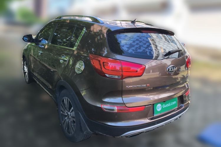 Used Kia Sportage R 2015 2.0L Automatic Two-Wheel Drive DLX Model Rear Left 45 Deg