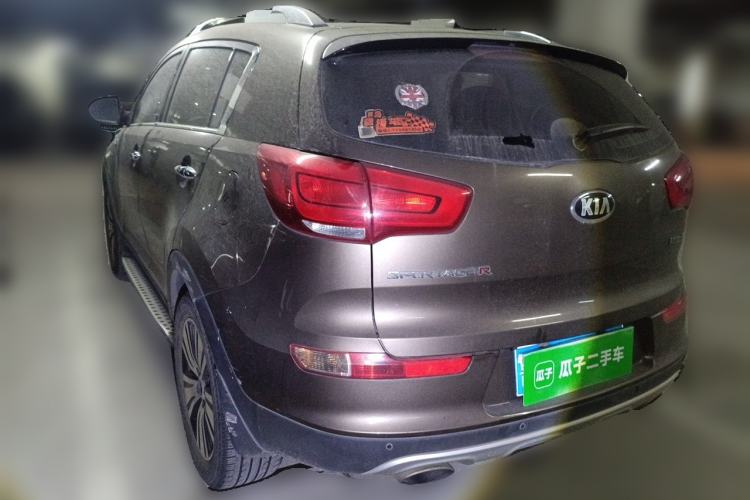 Used Kia Sportage R 2015 2.0L Automatic Two-Wheel Drive DLX Model Rear Left 45 Deg