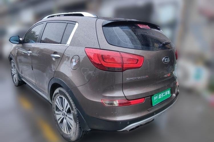 Used Kia Sportage R 2015 2.0L Automatic Two-Wheel Drive DLX Model Rear Left 45 Deg