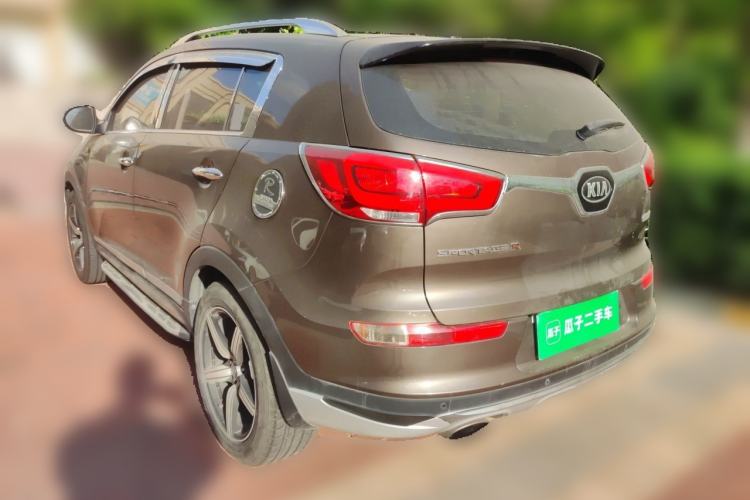 Used Kia Sportage R 2015 2.0L Automatic Two-Wheel Drive DLX Model Rear Left 45 Deg
