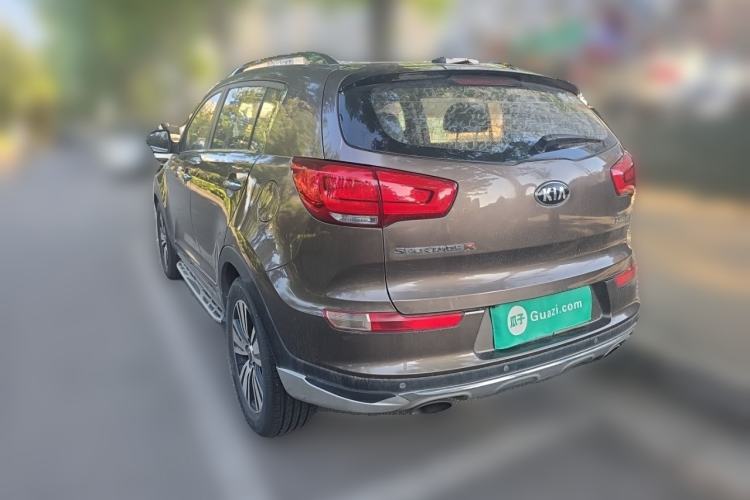 Used Kia Sportage R 2015 2.0L Automatic Two-Wheel Drive DLX Model Rear Left 45 Deg