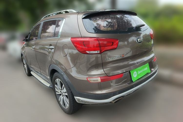 Used Kia Sportage R 2015 2.0L Automatic Two-Wheel Drive DLX Model Rear Left 45 Deg