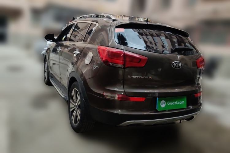 Used Kia Sportage R 2015 2.0L Automatic Two-Wheel Drive DLX Model Rear Left 45 Deg