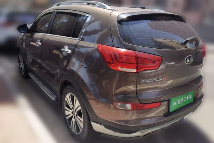 Used Kia Sportage R 2015 2.0L Automatic Two-Wheel Drive DLX Model Rear Left 45 Deg