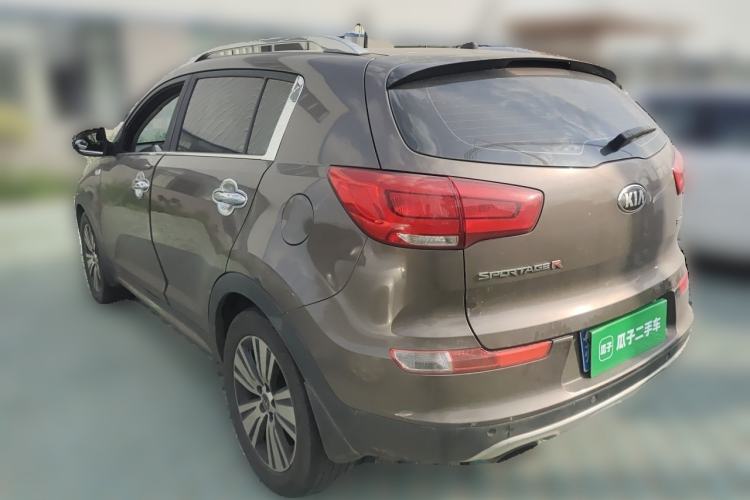 Used Kia Sportage R 2015 2.0L Automatic Two-Wheel Drive DLX Model Rear Left 45 Deg