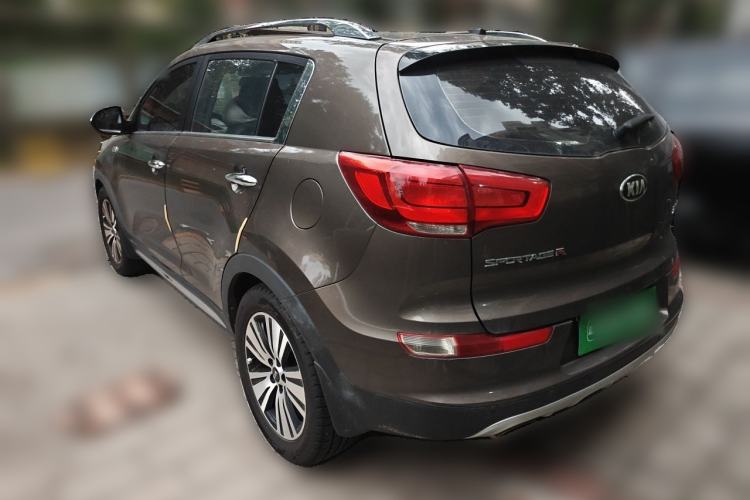 Used Kia Sportage R 2015 2.0L Automatic Two-Wheel Drive DLX Model Rear Left 45 Deg