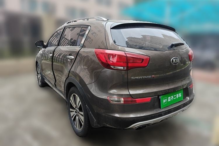 Used Kia Sportage R 2015 2.0L Automatic Two-Wheel Drive DLX Model Rear Left 45 Deg