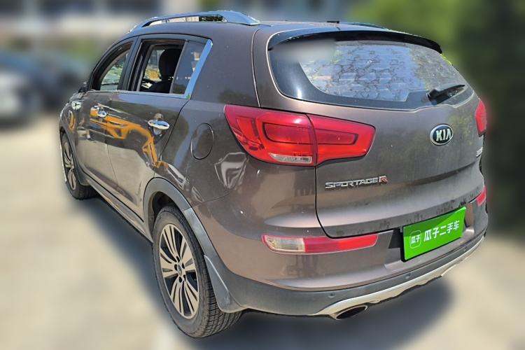 Used Kia Sportage R 2015 2.0L Automatic Two-Wheel Drive DLX Model Rear Left 45 Deg