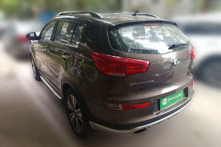 Used Kia Sportage R 2015 2.0L Automatic Two-Wheel Drive DLX Model Rear Left 45 Deg