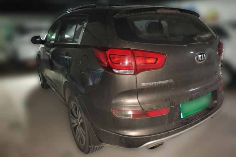 Used Kia Sportage R 2015 2.0L Automatic Two-Wheel Drive DLX Model Rear Left 45 Deg