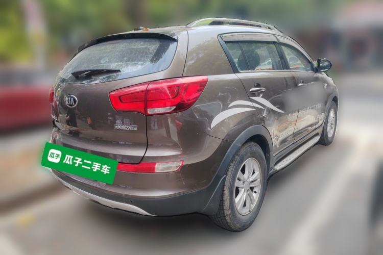 Used Kia Sportage R 2015 2.0L Manual Two-Wheel Drive GL Model Rear Right 45 Deg