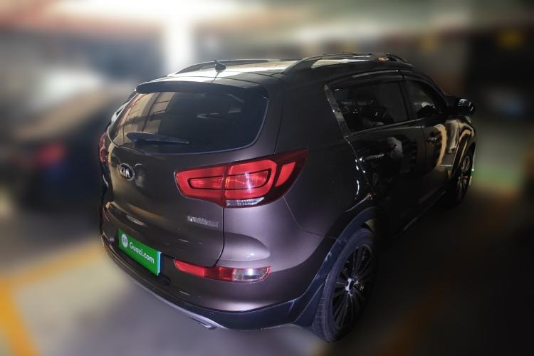 Used Kia Sportage R 2015 2.0L Automatic Two-Wheel Drive DLX Model Rear Right 45 Deg