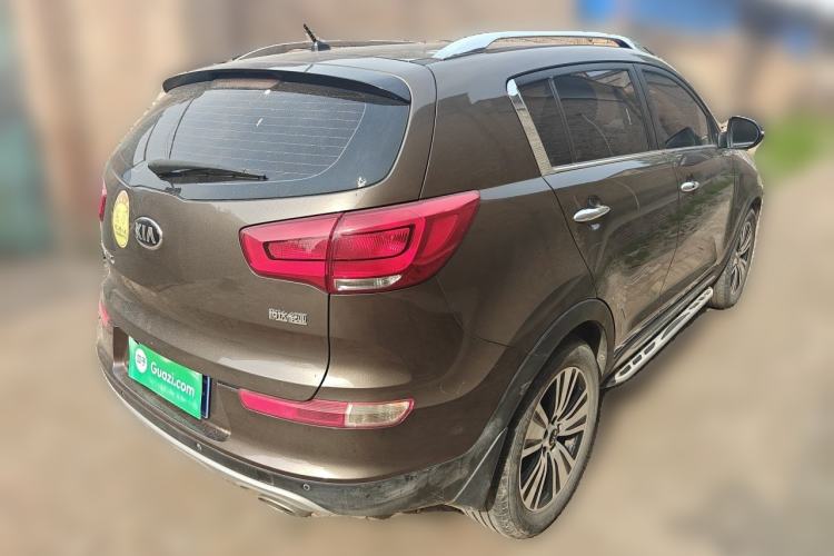Used Kia Sportage R 2015 2.0L Automatic Two-Wheel Drive DLX Model Rear Right 45 Deg