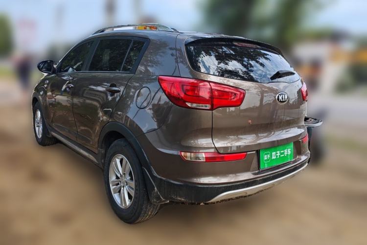 Used Kia Sportage R 2015 2.0L Manual Two-Wheel Drive GL Model Rear Left 45 Deg