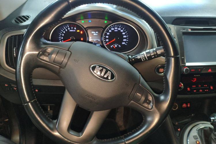 Used Kia Sportage R 2015 2.0L Automatic Two-Wheel Drive DLX Model Steering Wheel