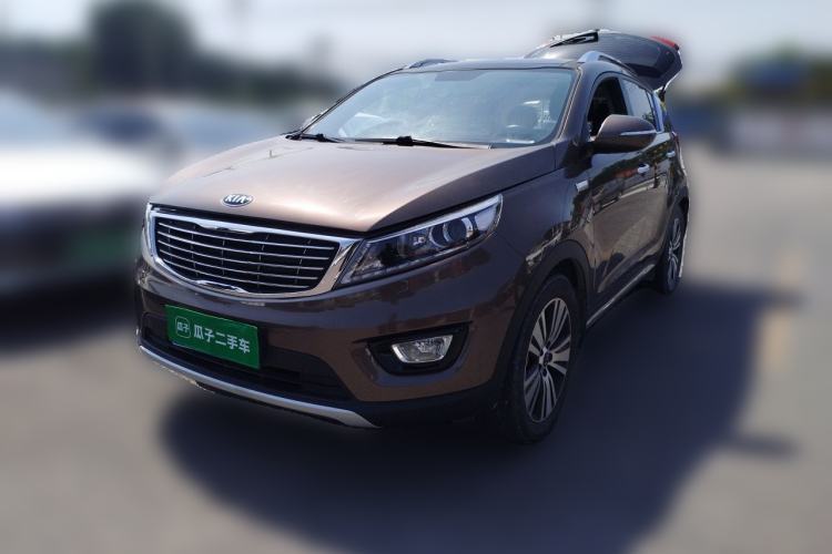 Used Kia Sportage R 2015 2.0L Automatic Two-Wheel Drive DLX Model Guazi used car, China used car export, Used car for sale, Used cars, Cheapest cars for sale