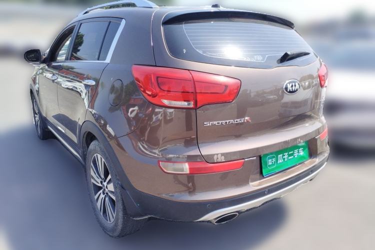 Used Kia Sportage R 2015 2.0L Automatic Two-Wheel Drive DLX Model Rear Left 45 Deg