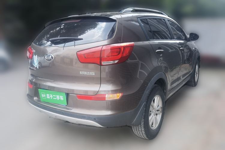 Used Kia Sportage R 2015 2.0L Manual Two-Wheel Drive GL Model Rear Right 45 Deg