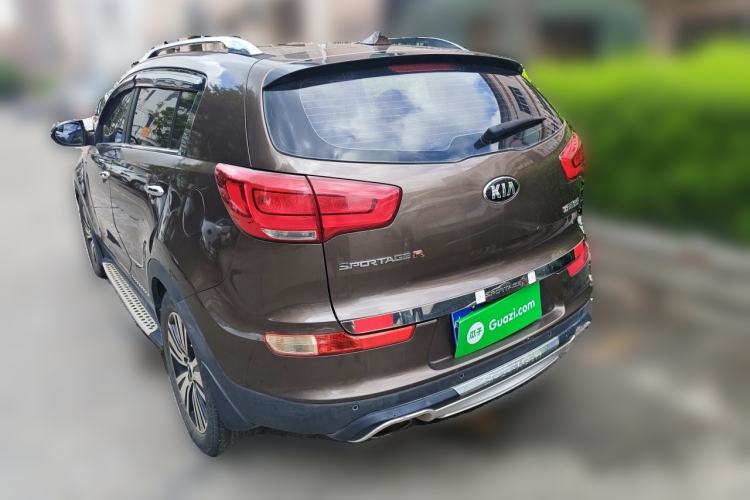Used Kia Sportage R 2015 2.0L Automatic Two-Wheel Drive DLX Model Rear Left 45 Deg