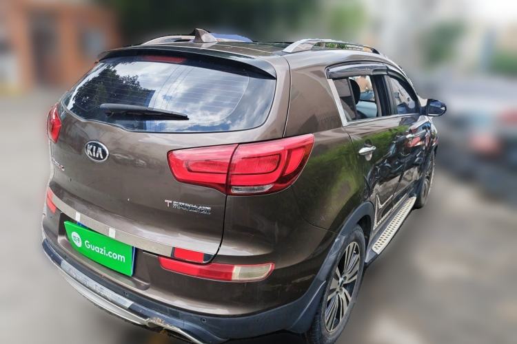 Used Kia Sportage R 2015 2.0L Automatic Two-Wheel Drive DLX Model Rear Right 45 Deg