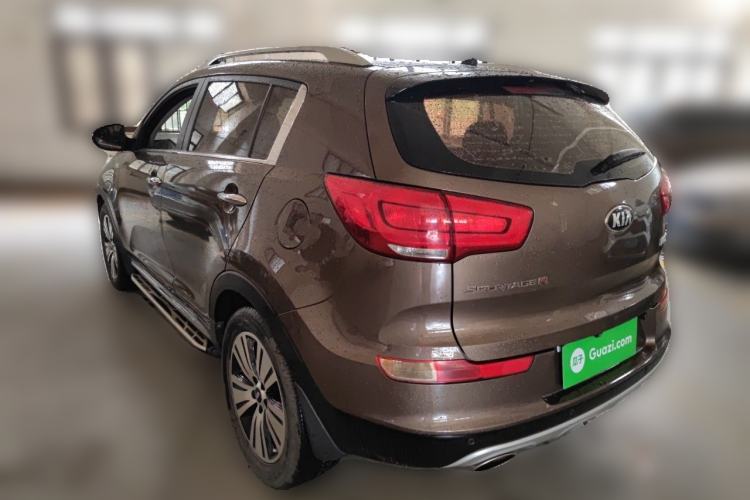 Used Kia Sportage R 2015 2.0L Automatic Two-Wheel Drive DLX Model Rear Left 45 Deg