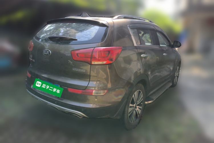 Used Kia Sportage R 2015 2.0L Automatic Two-Wheel Drive DLX Model Rear Right 45 Deg