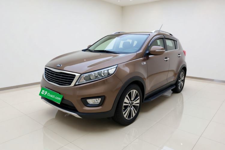 Used Kia Sportage R 2015 2.0L Automatic Two-Wheel Drive DLX Model Guazi used car, China used car export, Used car for sale, Used cars, Cheapest cars for sale
