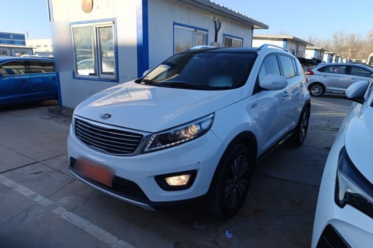 Used Kia Sportage R 2015 2.0L Automatic Two-Wheel Drive DLX Model Guazi used car, China used car export, Used car for sale, Used cars, Cheapest cars for sale