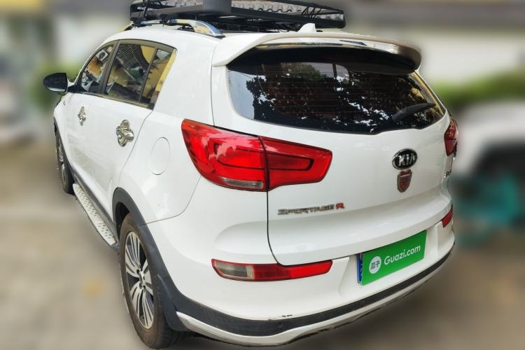 Used Kia Sportage R 2015 2.0L Automatic Two-Wheel Drive DLX Model Rear Left 45 Deg