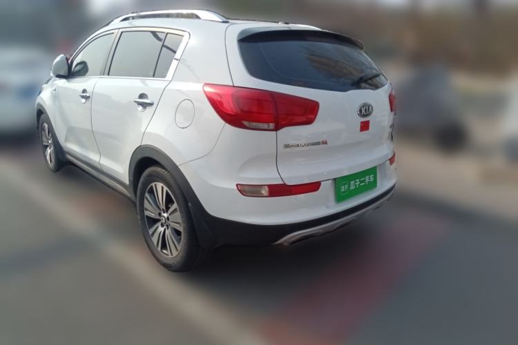 Used Kia Sportage R 2015 2.0L Automatic Two-Wheel Drive DLX Model Rear Left 45 Deg