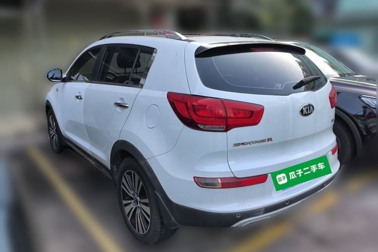 Used Kia Sportage R 2015 2.0L Automatic Two-Wheel Drive DLX Model Rear Left 45 Deg