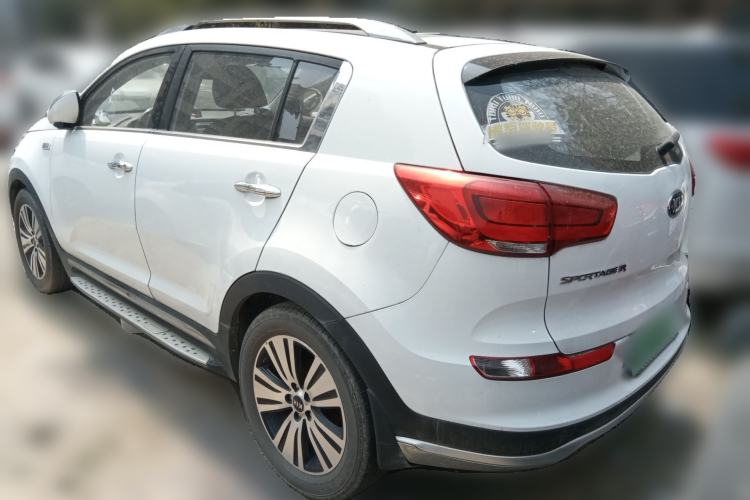 Used Kia Sportage R 2015 2.0L Automatic Two-Wheel Drive DLX Model Rear Left 45 Deg