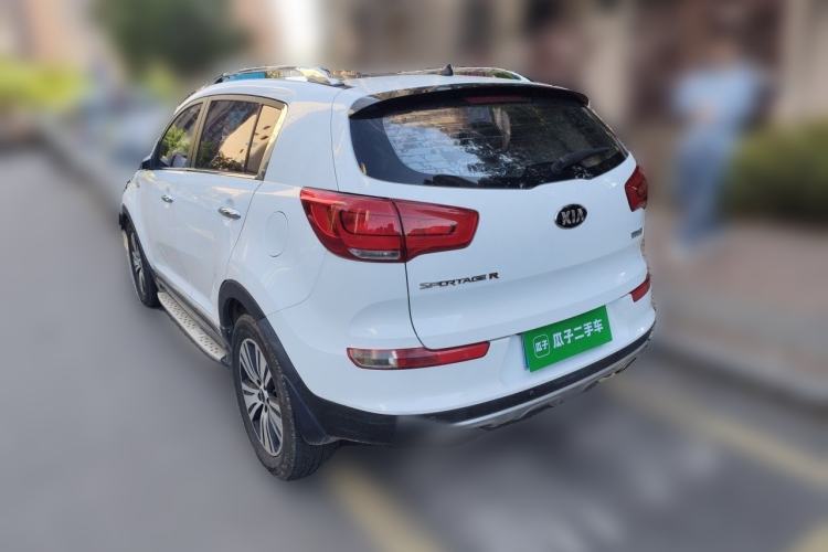 Used Kia Sportage R 2015 2.0L Automatic Two-Wheel Drive DLX Model Rear Left 45 Deg