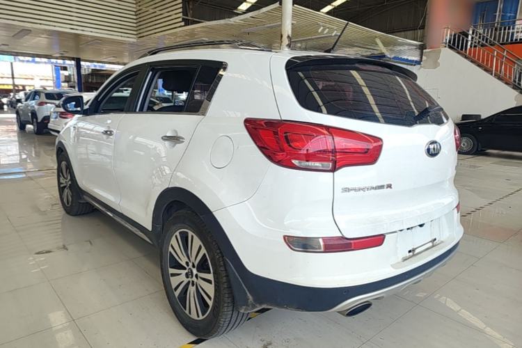 Used Kia Sportage R 2015 2.0L Automatic Two-Wheel Drive DLX Model Rear Left 45 Deg