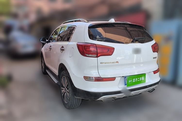 Used Kia Sportage R 2015 2.0L Automatic Two-Wheel Drive DLX Model Rear Left 45 Deg