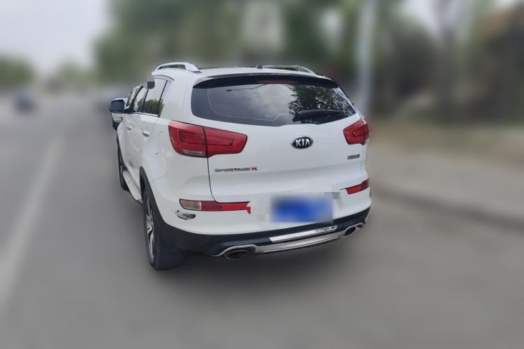 Used Kia Sportage R 2015 2.0L Automatic Two-Wheel Drive DLX Model Rear Left 45 Deg