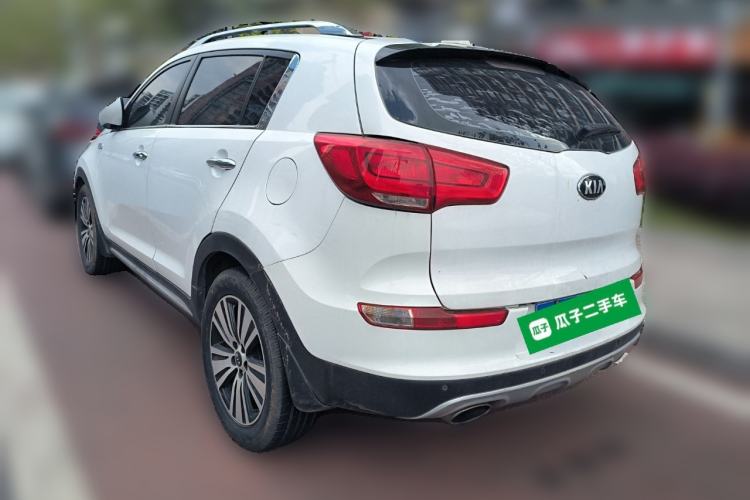 Used Kia Sportage R 2015 2.0L Automatic Two-Wheel Drive DLX Model Rear Left 45 Deg