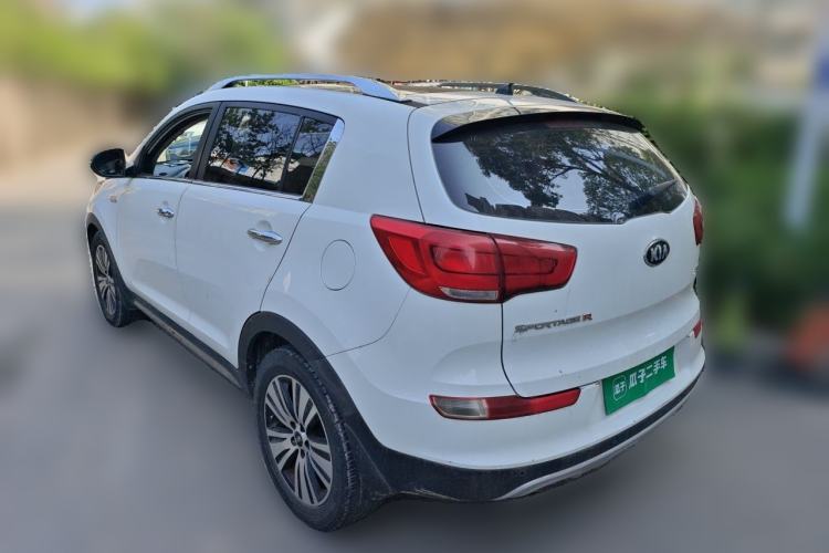 Used Kia Sportage R 2015 2.0L Automatic Two-Wheel Drive DLX Model Rear Left 45 Deg