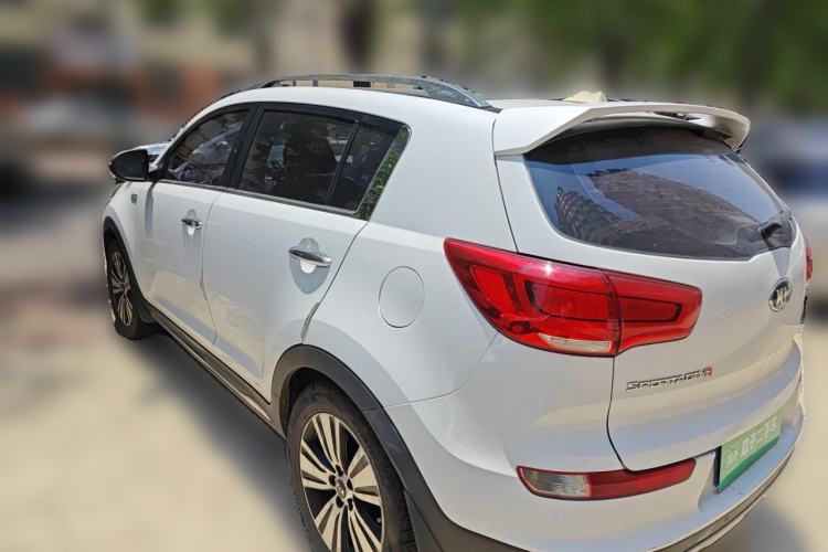 Used Kia Sportage R 2015 2.0L Automatic Two-Wheel Drive DLX Model Rear Left 45 Deg